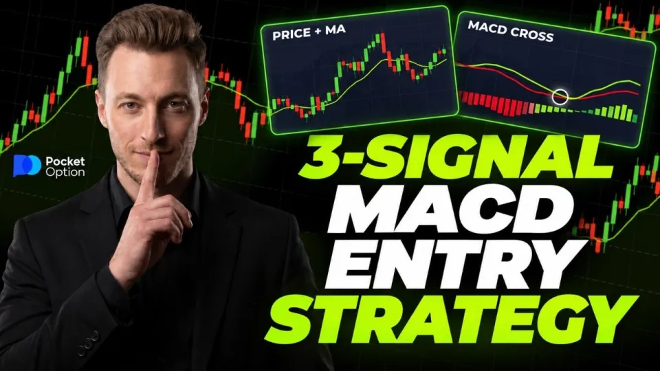 Binary Trading Strategy! The 3-Signal MACD Entry Setup!